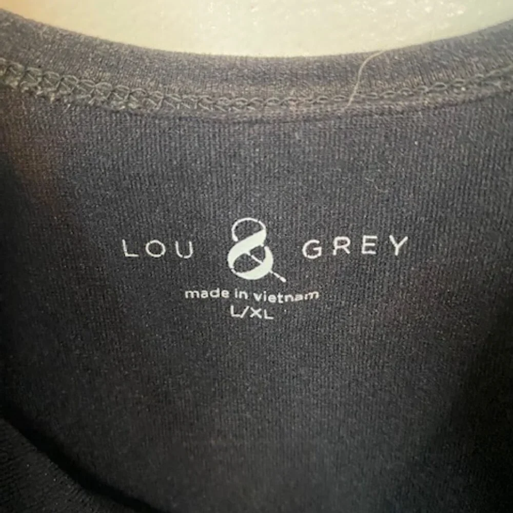 Lou & Grey Long Black Sleeveless dress - Picture 4 of 7